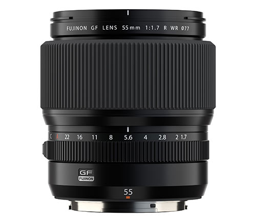 Fujifilm GF 55mm F1.7 R WR Lens