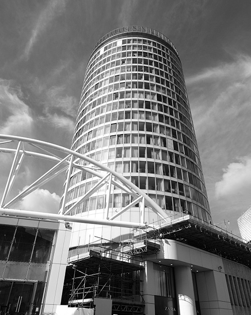 Black and WHite tower building 5