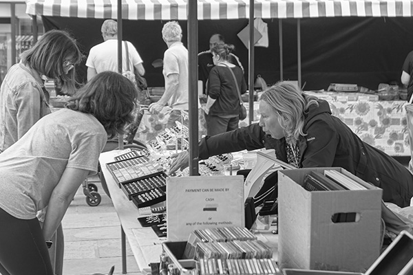 Buying from a market