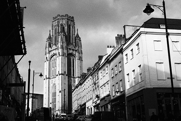 Black and White Cathedral building