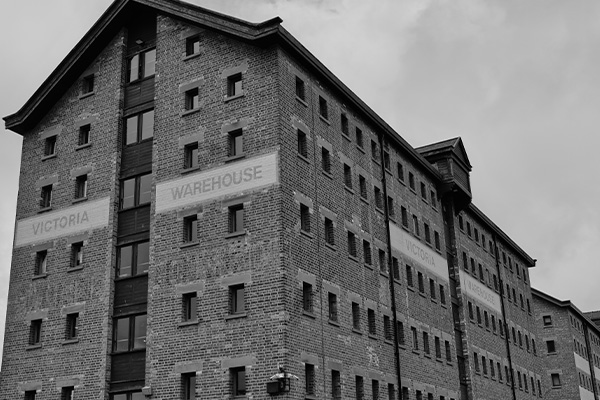 Black and White photo of Building