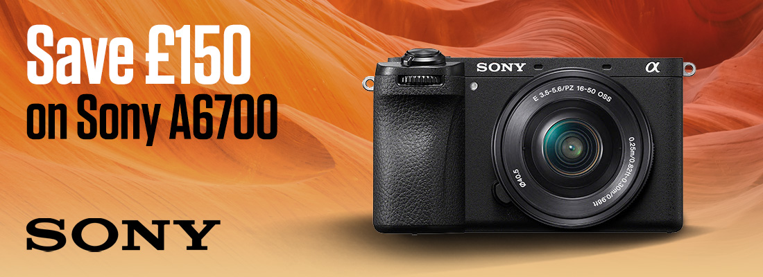 Save £150 on the Sony a6700 