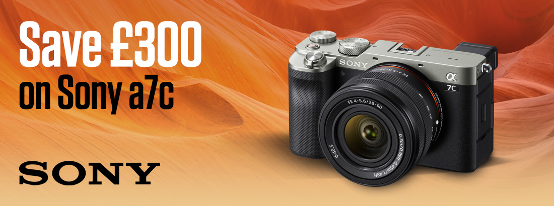 Save £300 on the Sony a7c