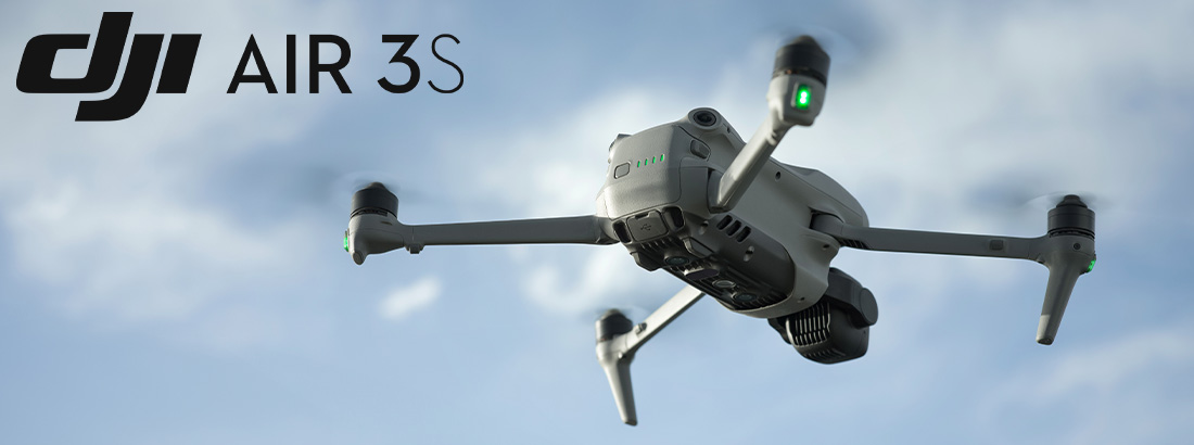 DJI Air 3S Landing Page Banner