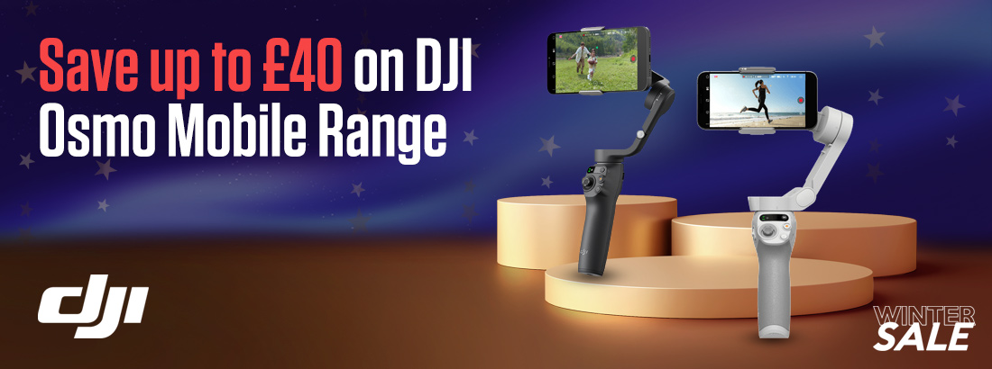 Winter Sale 24 - Save up to £40 on the DJI Osmo Mobile Range