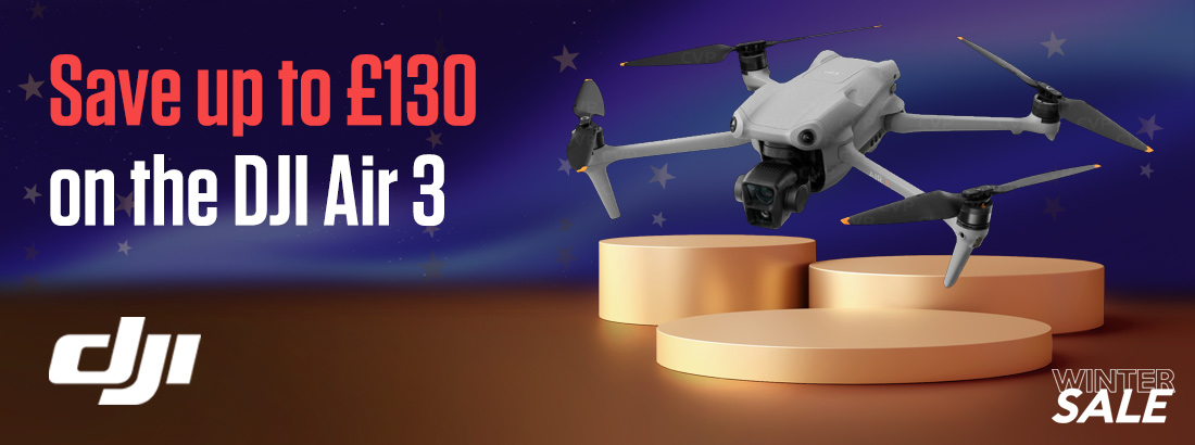 Save up to £130 on the DJI Air 3