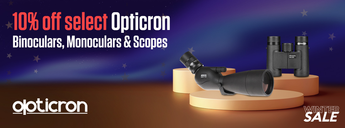 10% Off Selected Opticron Binoculars, Monoculars and Scopes