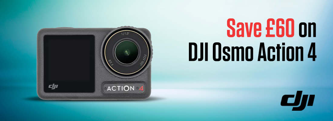 Save £60 on the DJI Osmo Action 4