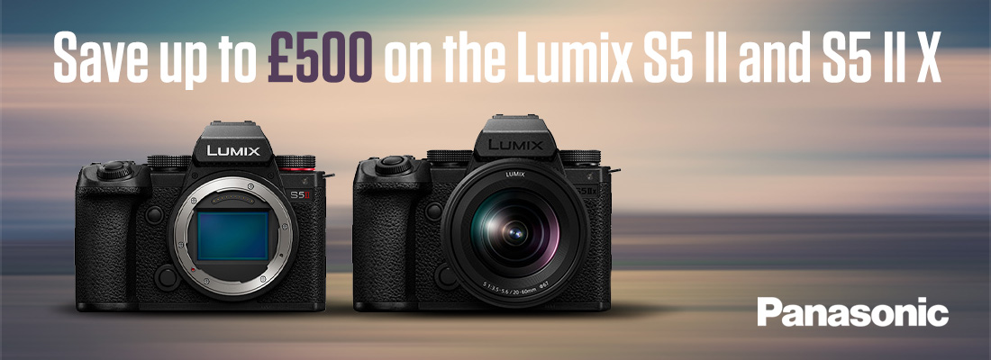 Save up to £500 on the Lumix S5 II and S5 II X