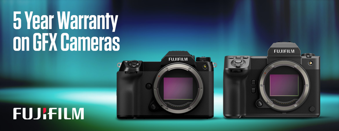 5 Year Warranty on GFX Cameras