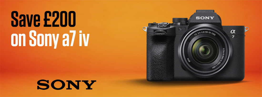 Save £200 on the Sony a7 iv