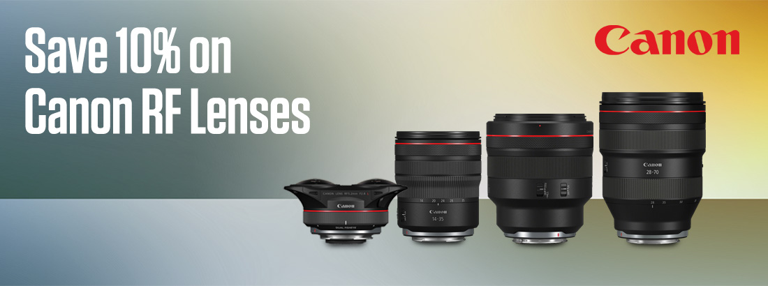 Canon Camera Store Week 2024 - Save 10% off Canon RF Lenses