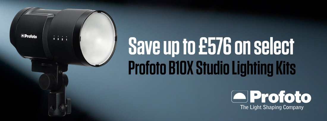 Save up to £576 On select Profoto B10X Studio Lighting Kits