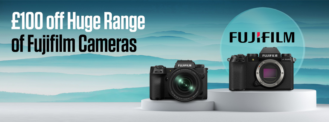 £100 off Huge Range of Fujifilm Cameras