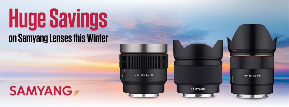 Huge Savings On Samyang Lenses this Winter!