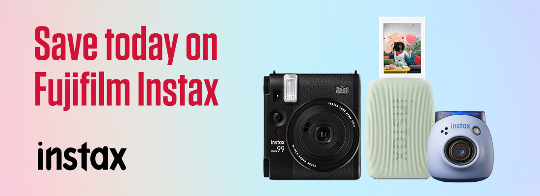 Save today on Fujifilm Instax