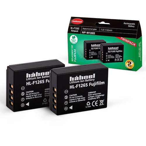 Hahnel HL-F126S Twin Battery Pack for Fuji - Open Box