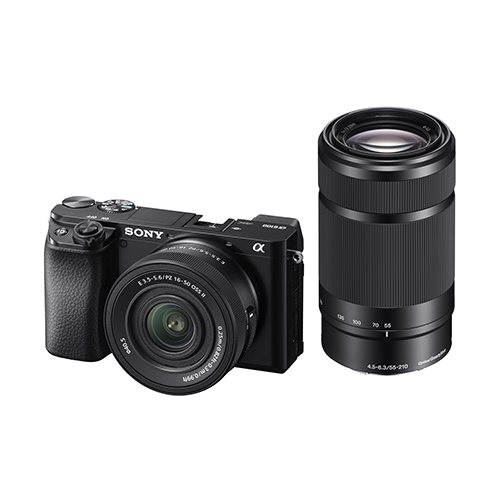 Sony a6100A Digital Camera with 16-50mm II and 55-210mm Lenses