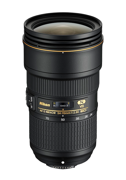 Nikon 24-70mm f2.8E ED VR Nikkor Lens - Open Box