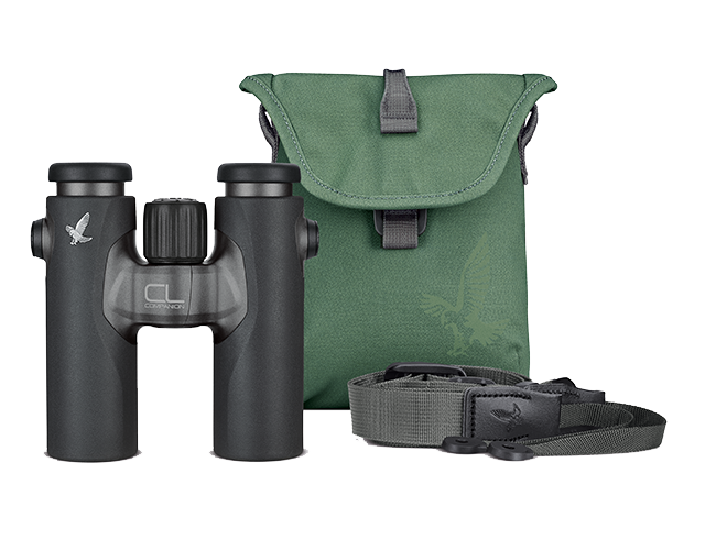 Open Box Swarovski CL Companion 10x30 Anthracite Binocular with Urban Jungle Accessory Pack - Open Box