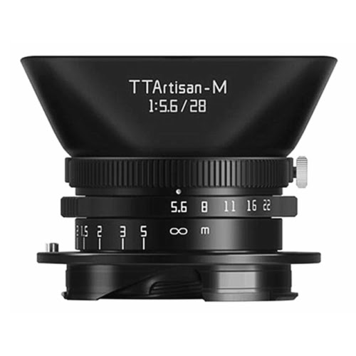 TTArtisan 28mm f5.6 Leica M Mount Lens (Black) - Ex Demo