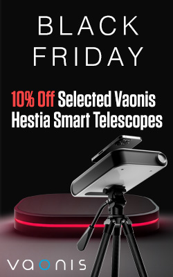 10% Off Selected Vaonis Hestia Smart Telescopes