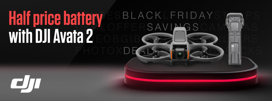 Half price battery with DJI Avata 2