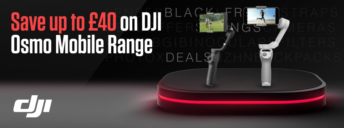 Save up to £40 on the DJI Osmo Mobile Range