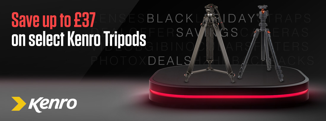 Save up to £37 on select Kenro Tripods