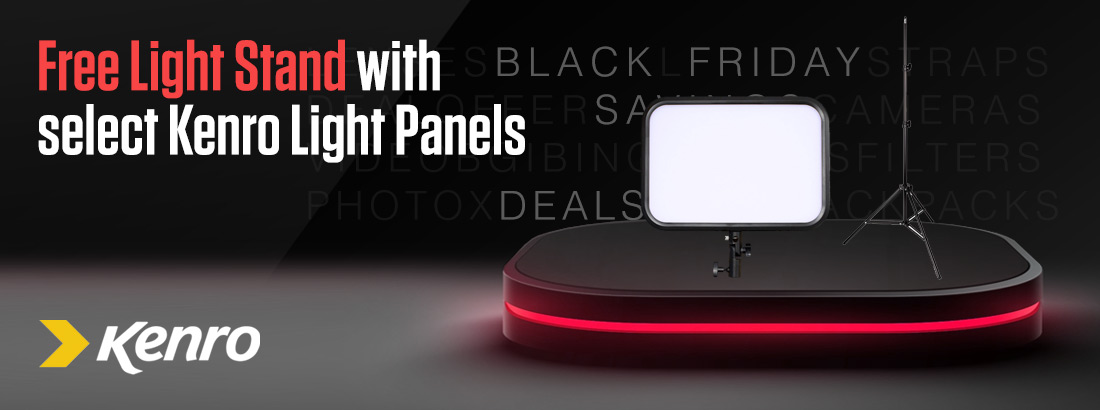 Free Light Stand with select Kenro Light Panels