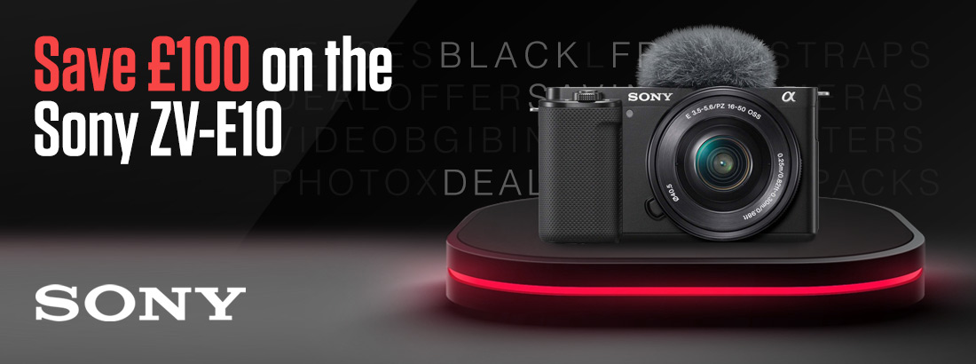 Save £100 on the Sony ZV-E10