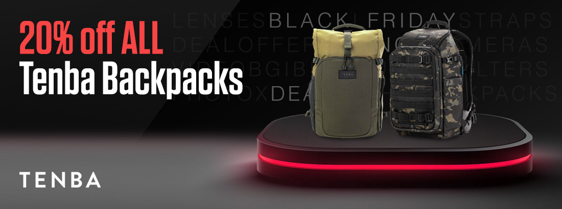 20% off ALL Tenba Backpacks