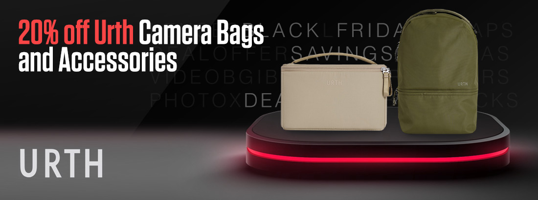 20% off Urth Camera Bags and Accessories