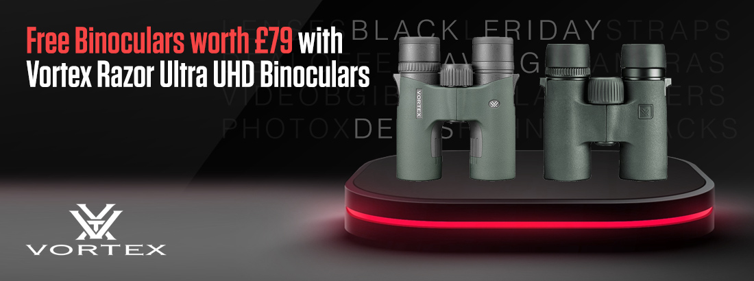 Free Binoculars worth £79 with Vortex Razor Ultra UHD Binoculars