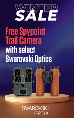 Free Spypoint Trail Camera with select Swarovski Optics