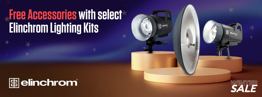 Free Accessories with select Elinchrom Lighting Kits