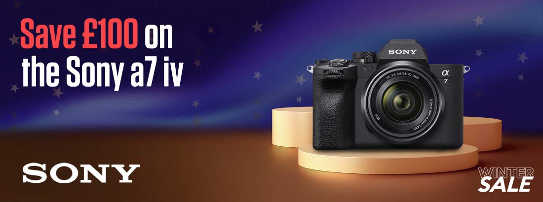 Save £100 on the Sony a7 iv