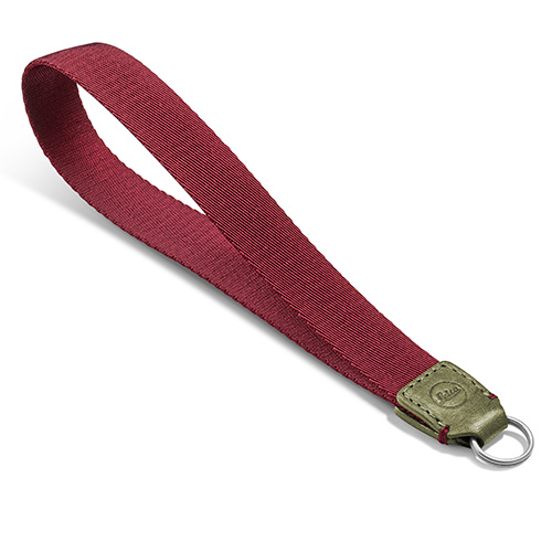 Leica D-LUX 8 Wrist Strap - Olive/Burgandy