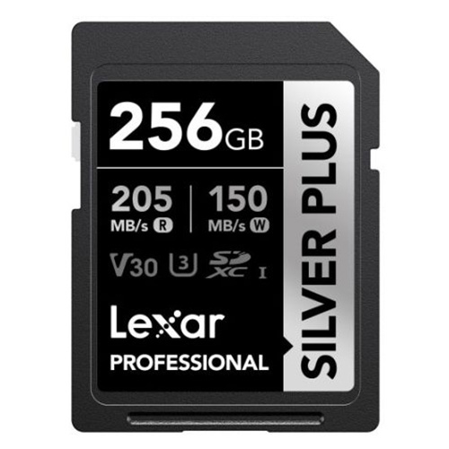 Lexar SD Silver Plus UHS-1 V30 - 256GB