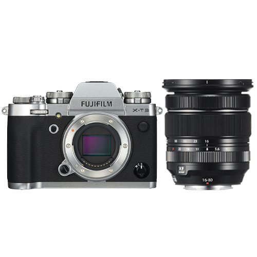 Fujifilm X T3 Kit With Xf 16 80mm Lens Next Day Delivery Clifton Cameras Silver