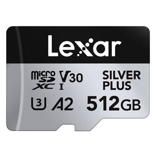 Lexar microSDXC Silver Plus UHS-1 V30 - 512GB