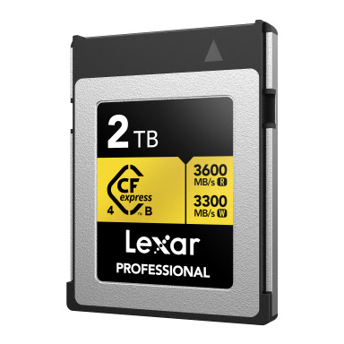 Lexar CFExpress Type B GOLD 4.0 Series - 2TB