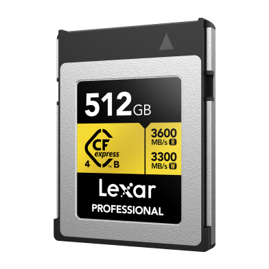 Lexar CFExpress Type B GOLD 4.0 Series - 512GB